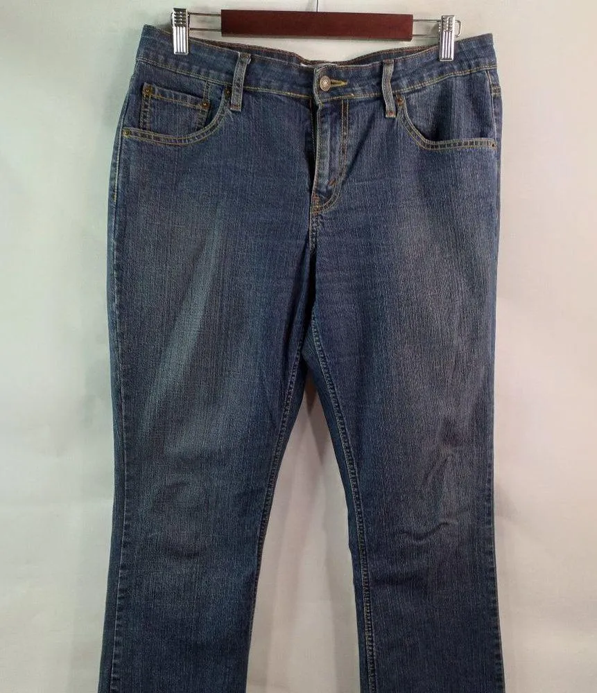 Levi's Signature 34 Y2K Low Rise Boot Dark Jeans - Image 5