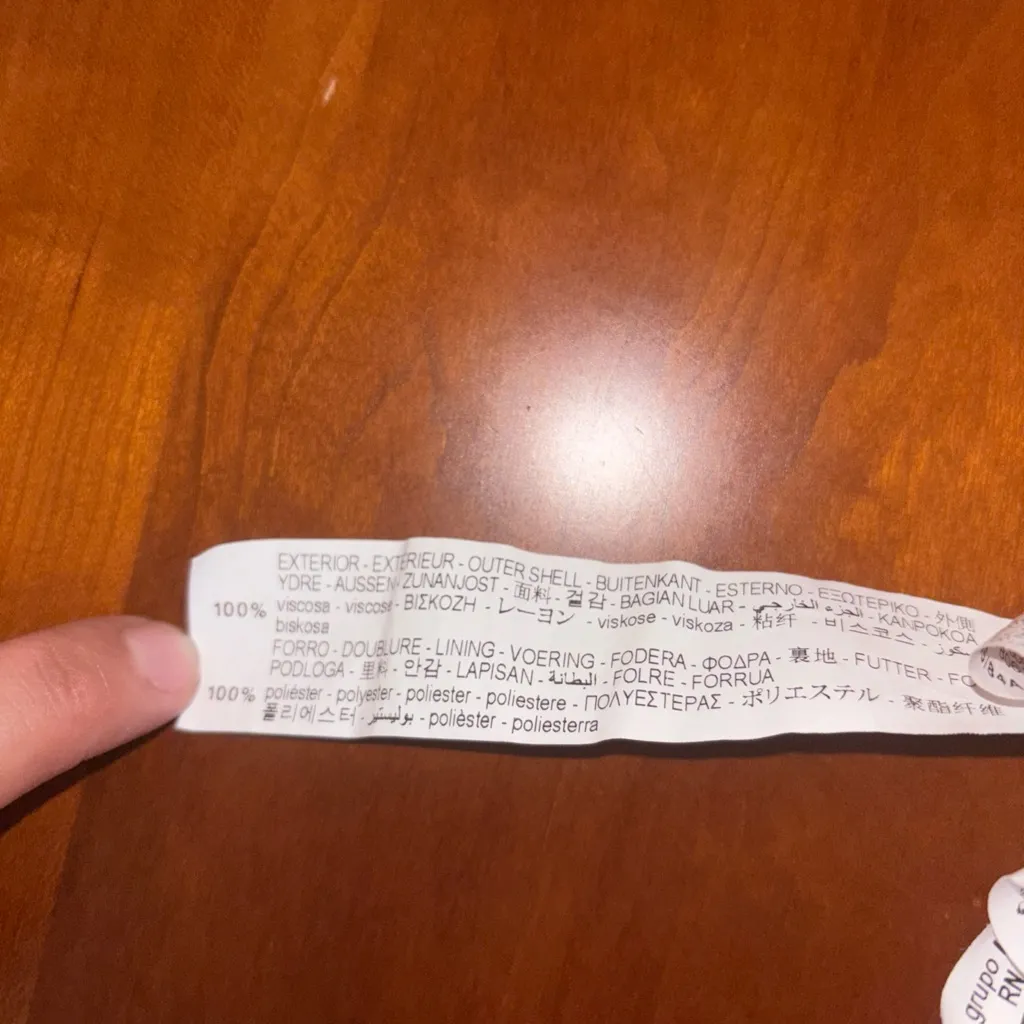 Zara Red Floral  Print Wrap Mini dress Size S - Image 10