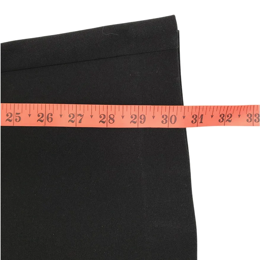 ANTHROPOLOGIE Essential Flare Pant Sz 4 Black Classic Stretch Office Business - Image 14