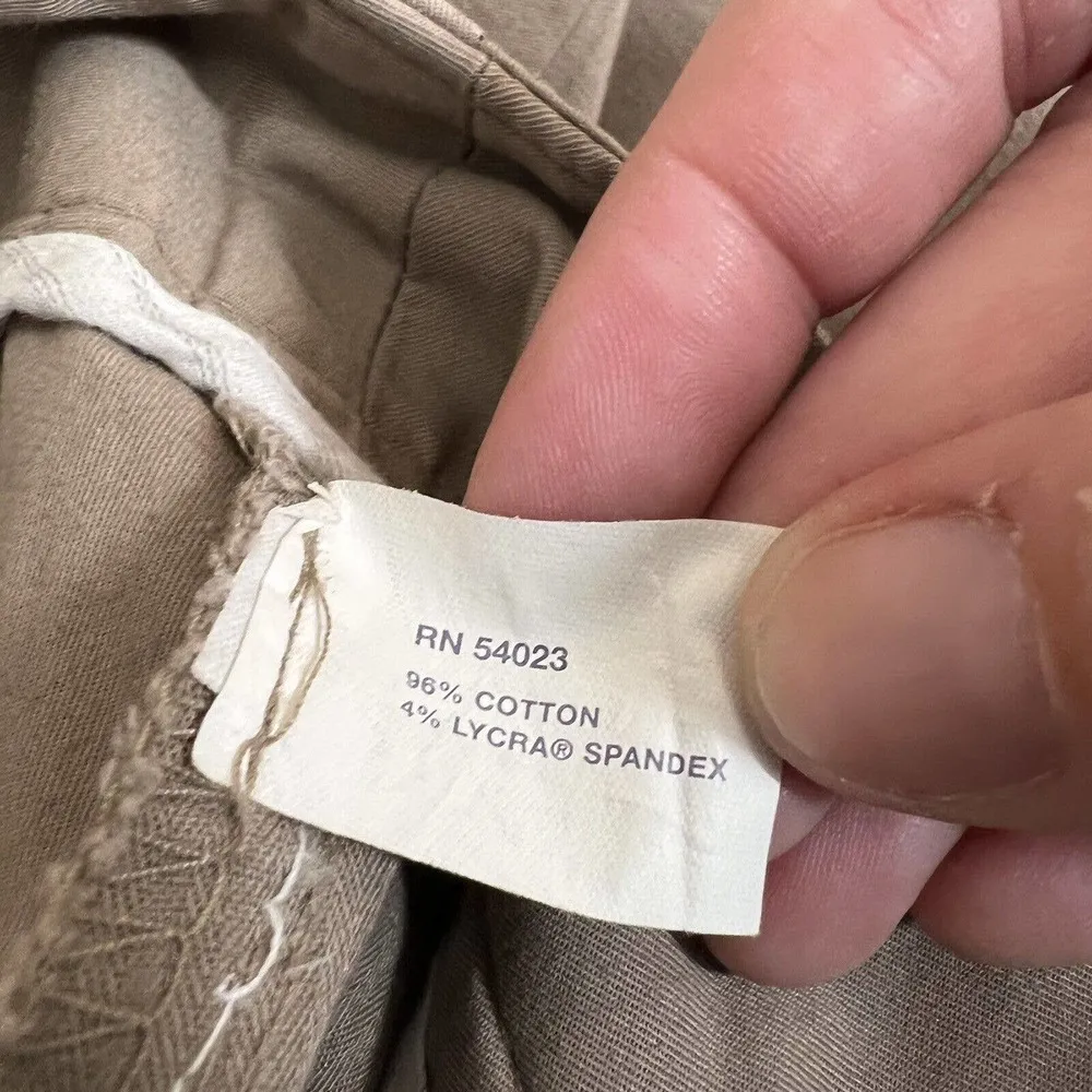 Gap Wide Leg Khaki Stretch Size 1 - Image 6