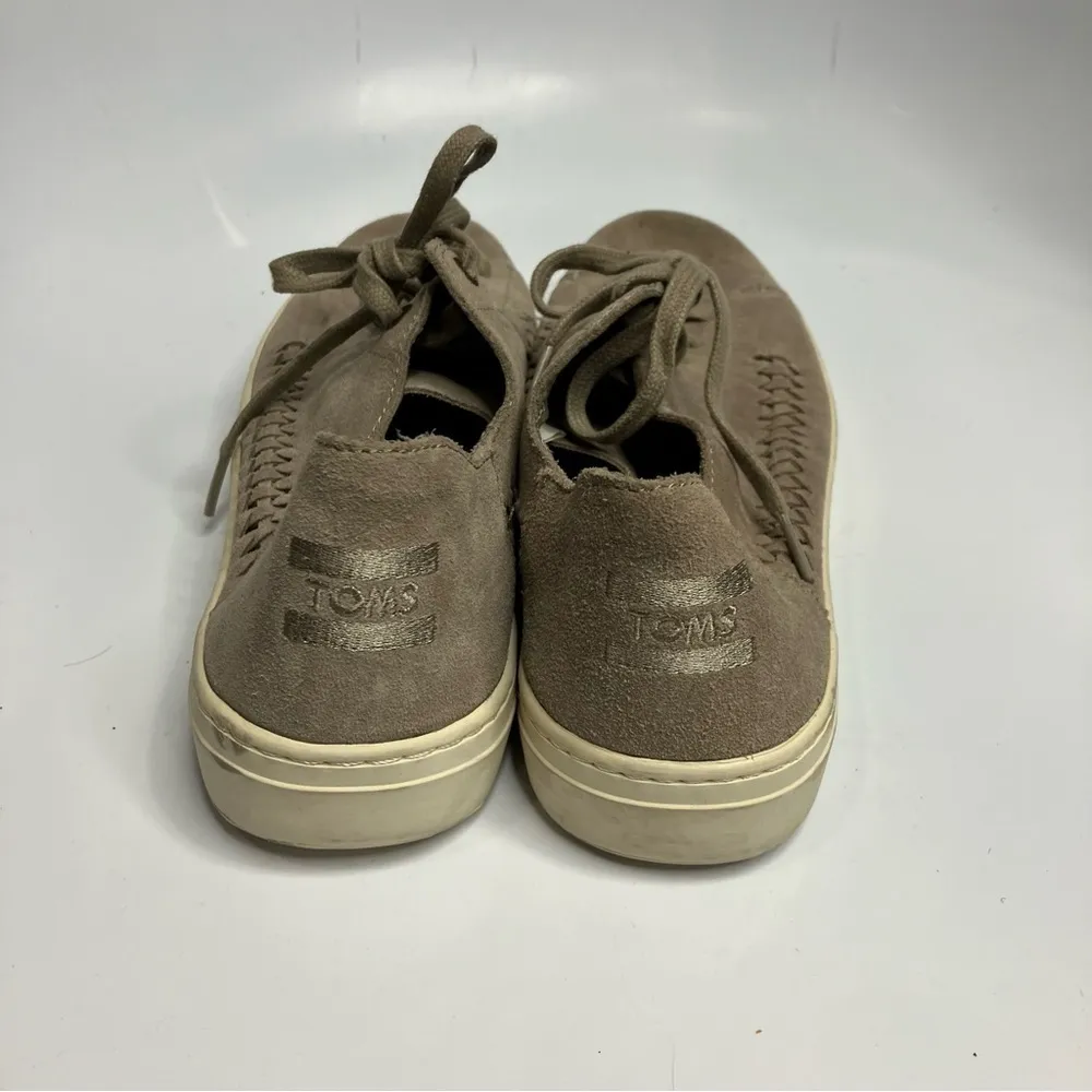 Toms Lennox Desert taupe lace up shoes‎ size 12 - Image 5