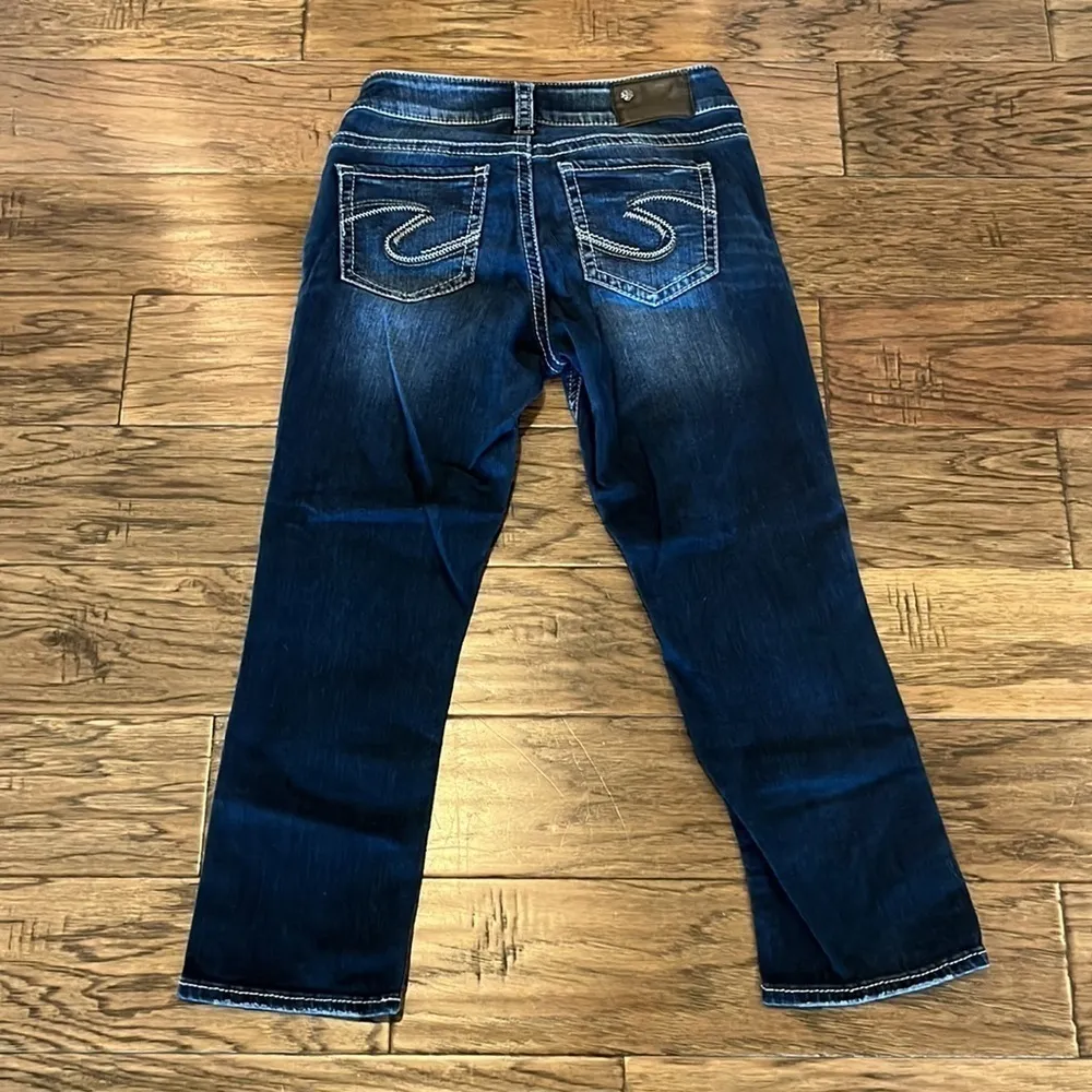 Silver Jeans Suki Mid Capri Size 27 - Image 2