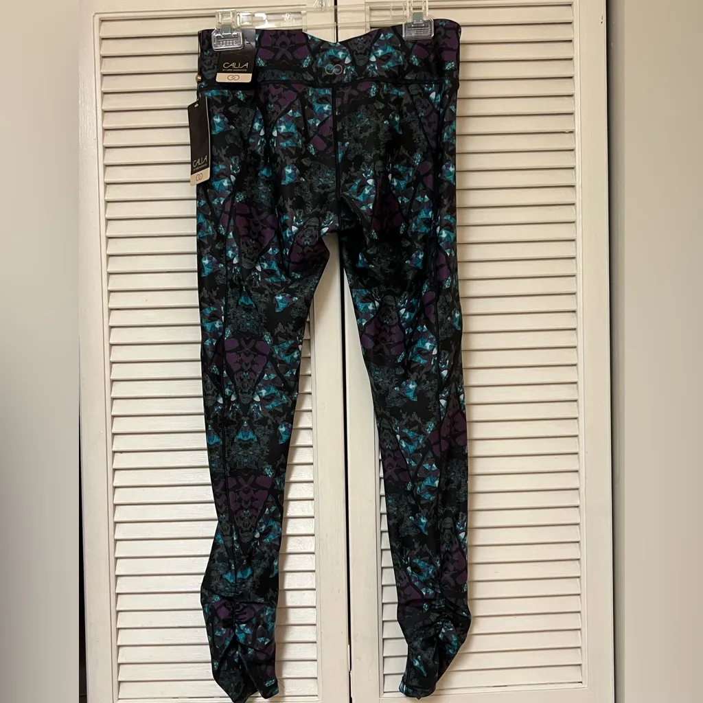 Calia By Carrie Underwood Essential Black Print Tight Fit Leggings - Image 2