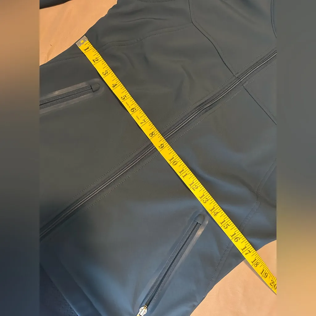 NWOT Women’s Ariat Team Softshell Jacket Deep Petroleum Blue Size M Western - Image 13