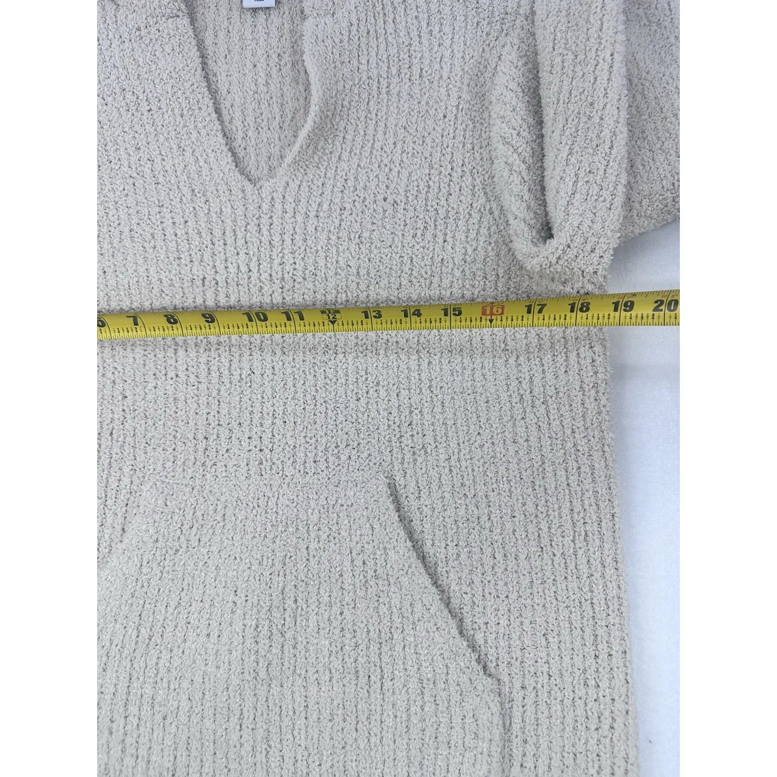 Cupcakes and Cashmere Soft Split Neck Hooded Pullover Sweater Size M Size M - Image 11