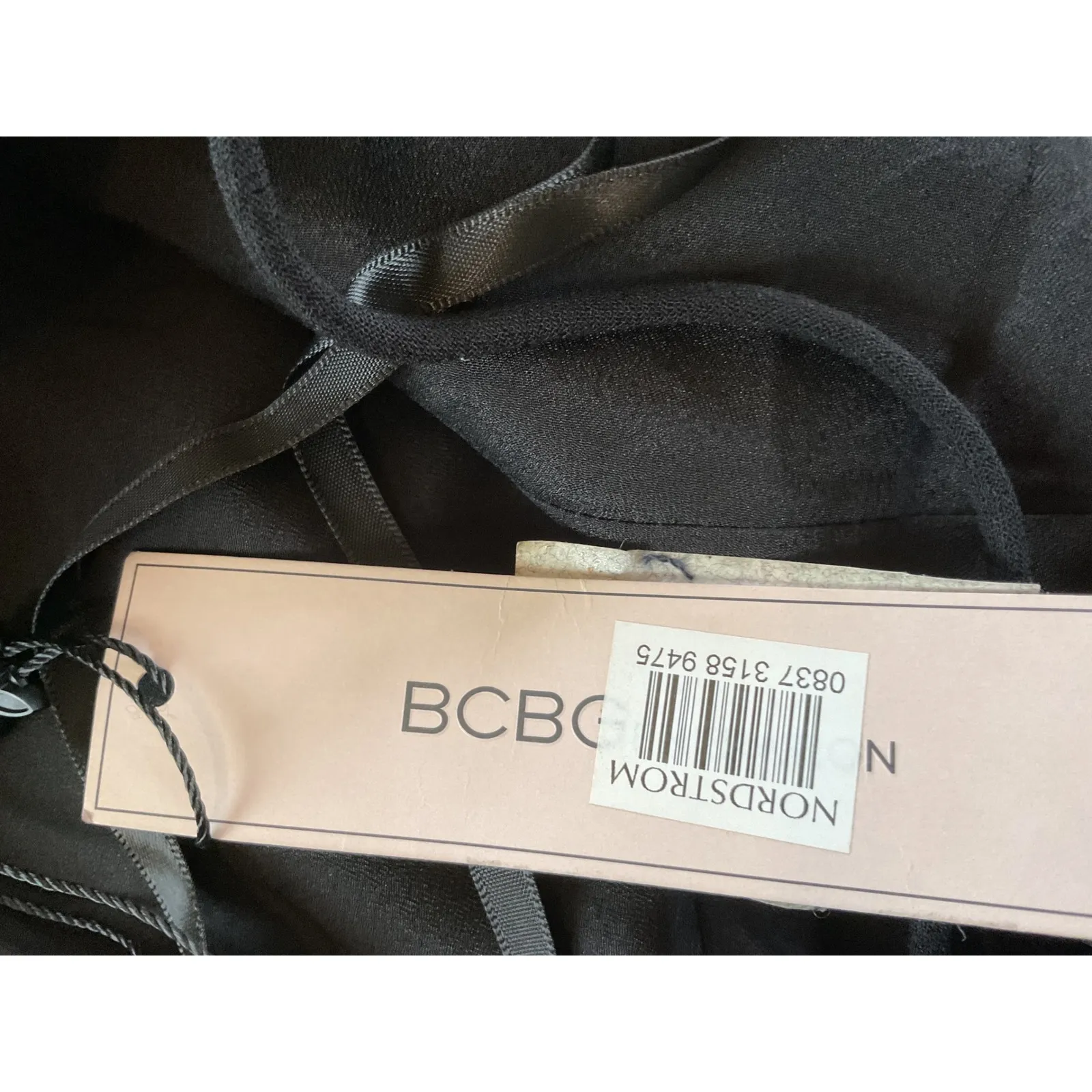 Black Mini Dress Deep V Neck Sleeveless Party Cocktail Dress‎ - Image 9