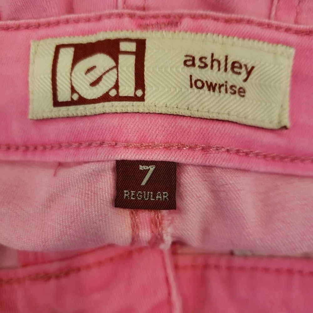 Lei Low Rise Jeans Pink Size undefined - Image 4