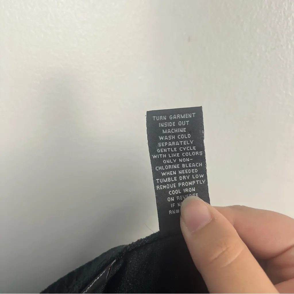 Vintage Y2K New York & Company black tiered velvet skirt size medium - Image 7