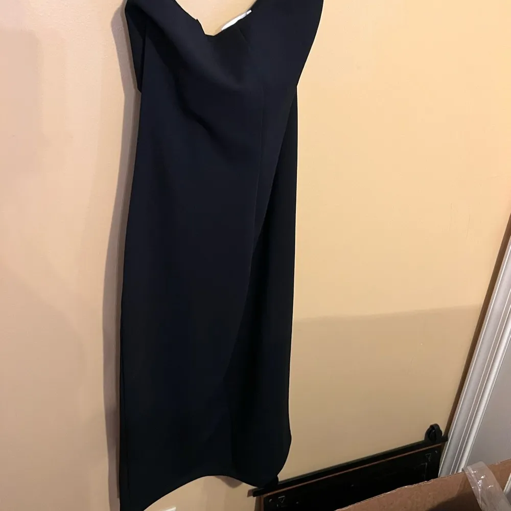 Leith  medium black strapless dress - Image 7