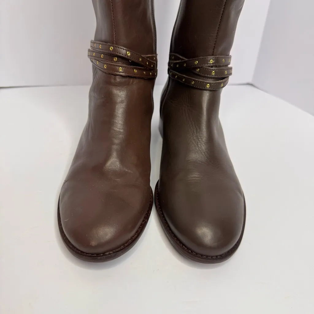 Talbots  Walnut‎ Tish grommet boots 7.5 - Image 5