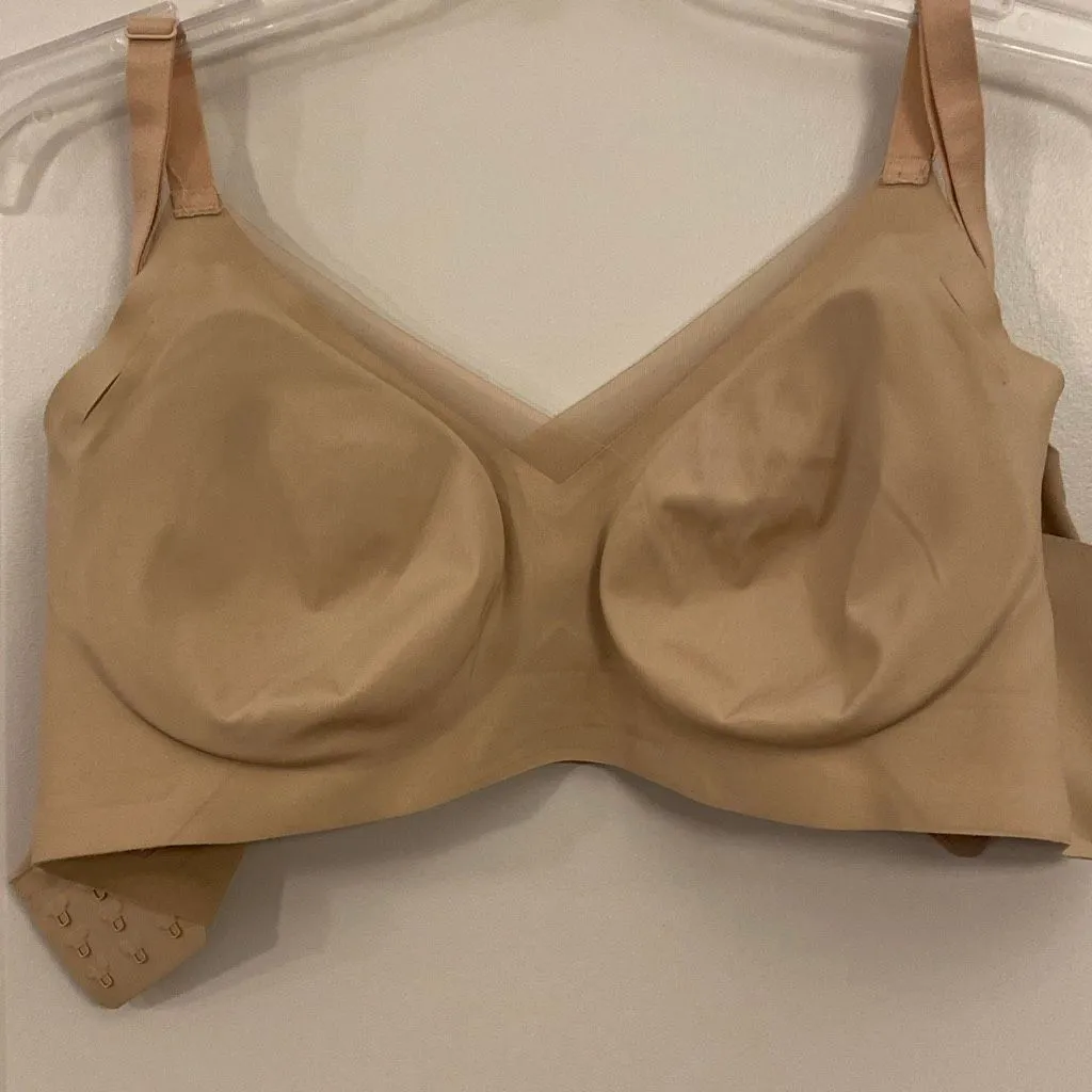 HoneyLove Crossover bra size large Tan - Image 6