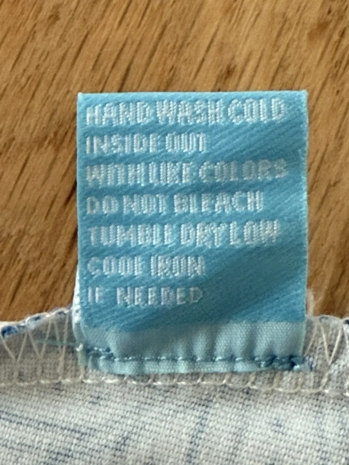 J. MCLAUGHLIN Signature Tee Sahara Palm Blue Women S Catalina Cloth 3/4 Sleeve - Image 6