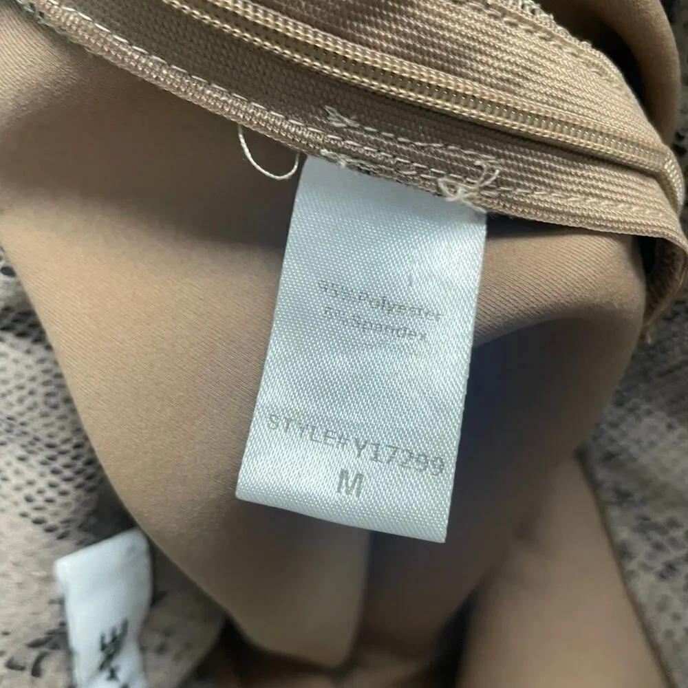 DO+BE  Womens Snake Python Print Skort Size Medium Skirt Shorts - Image 5