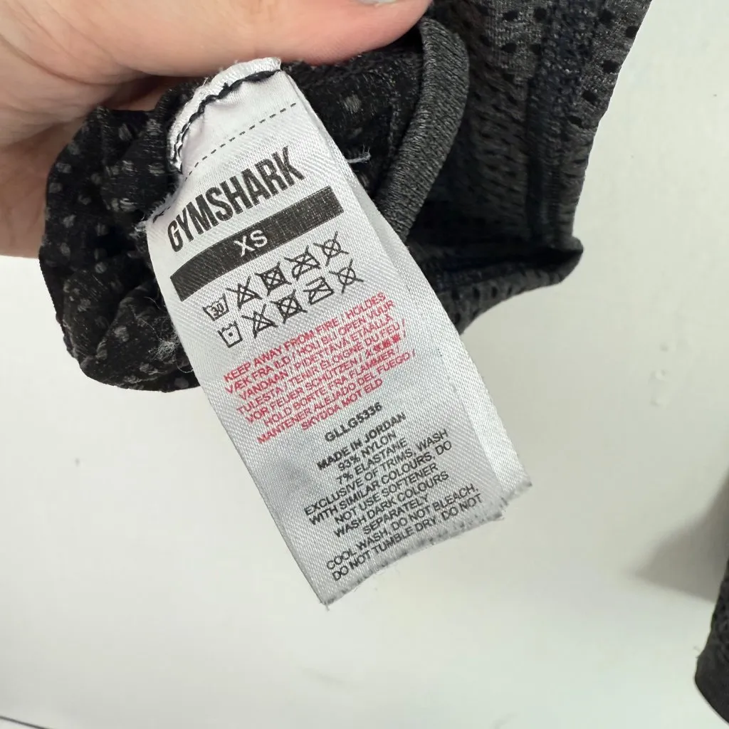 Gymshark Vital Seamless 2.0 Leggings Charcoal Marl Size XS EUC - Image 5