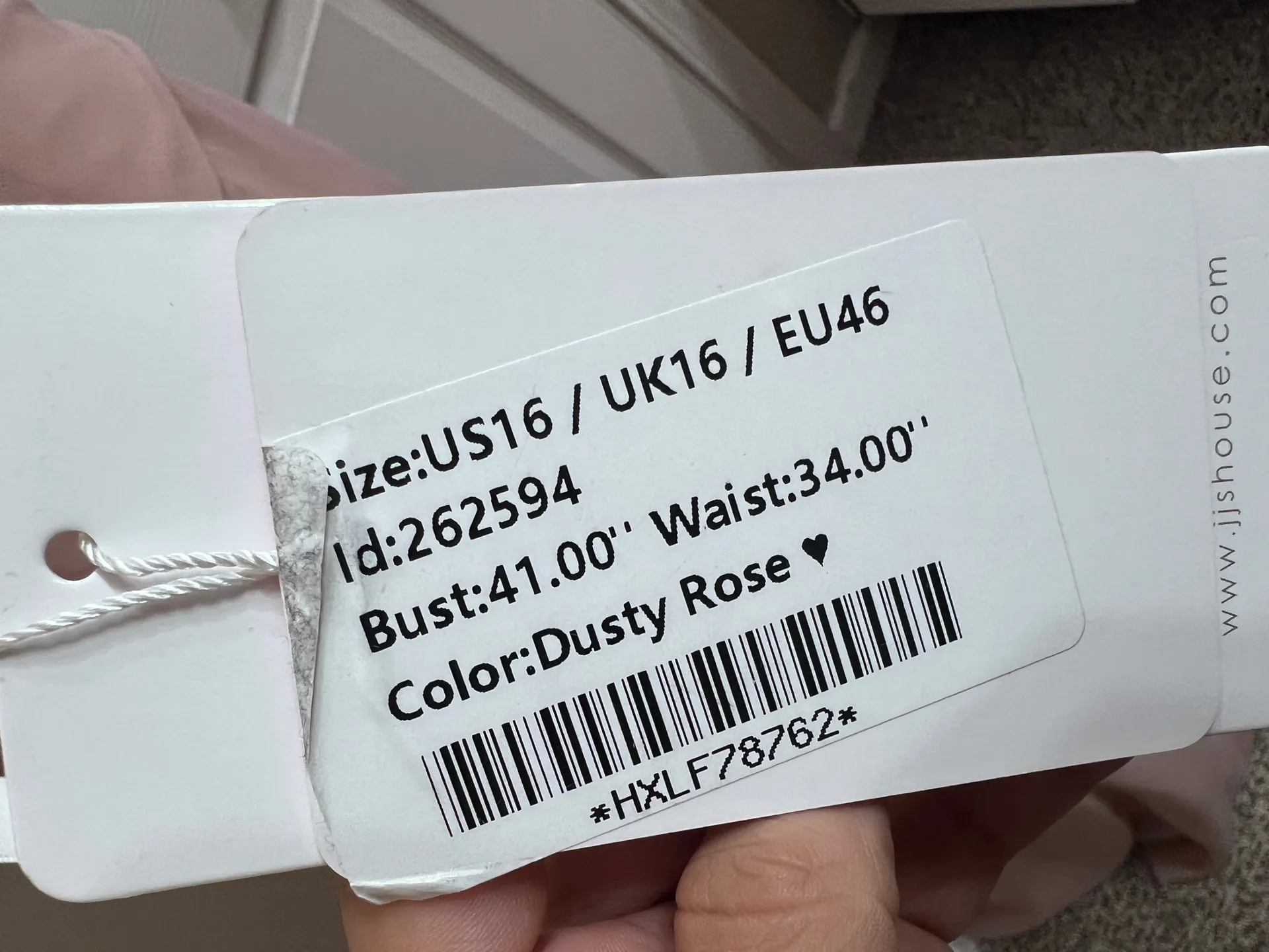 JJ’S House pink dress size 16 - Image 6