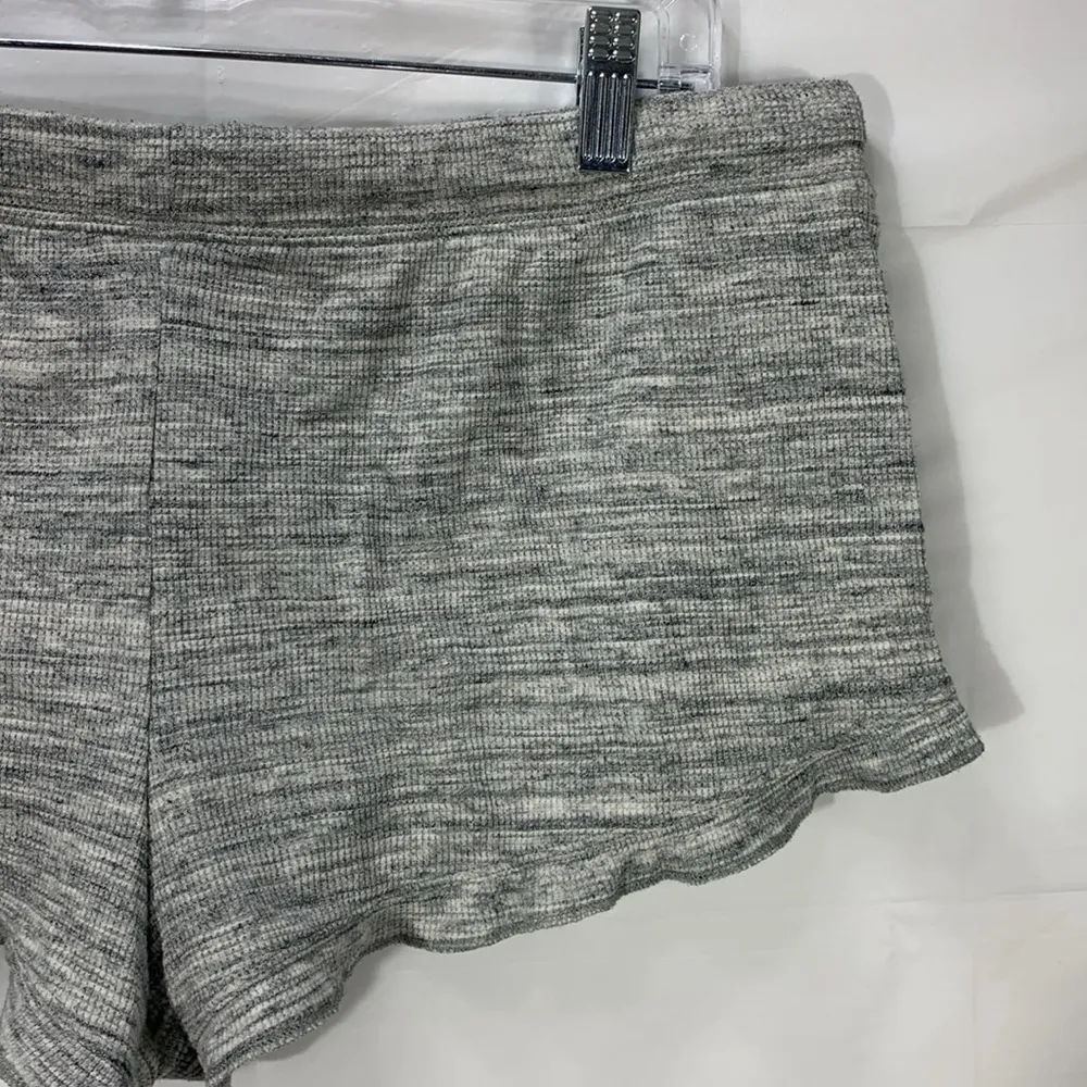 PINK Victoria’s Secret Gray White Marled Sleep Pajama Lounge Shorts Size Large - Image 7