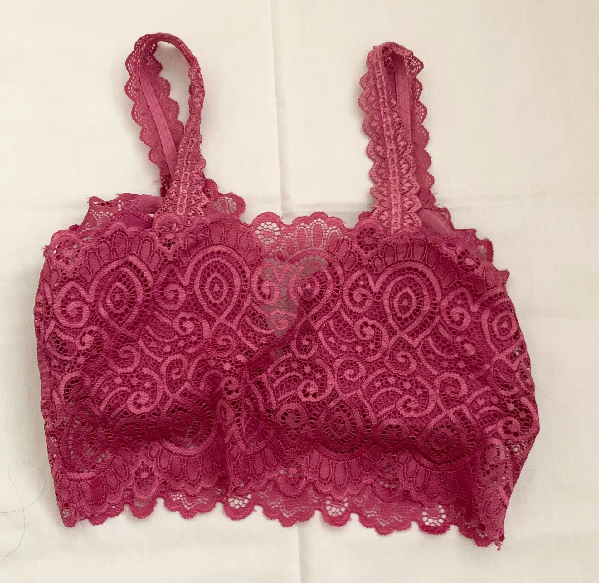 Bralette Bra Top Purple - Image 2