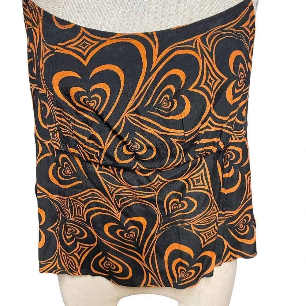 Lisa Says Gah Buffy Wild Hearts Tank Top‎ Black Brown Size Large - Image 5