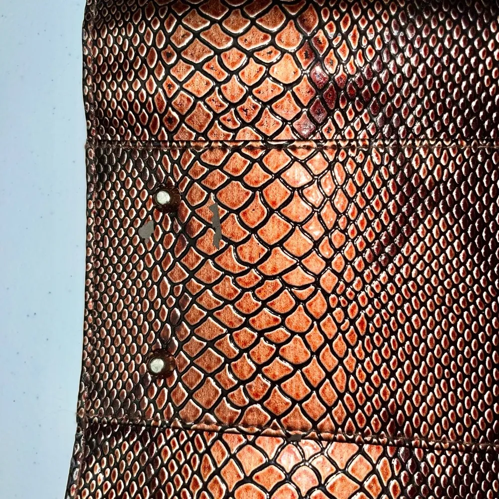 Miche Snake Skin Animal Print Shell Brown - Image 5