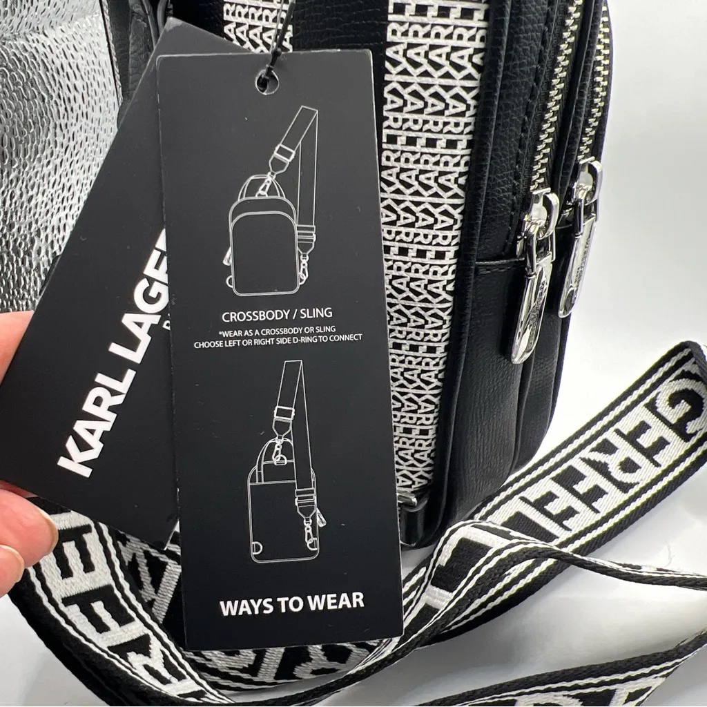Karl Lagerfeld Paris Maybelle Harlow Small Crossbody - Image 5