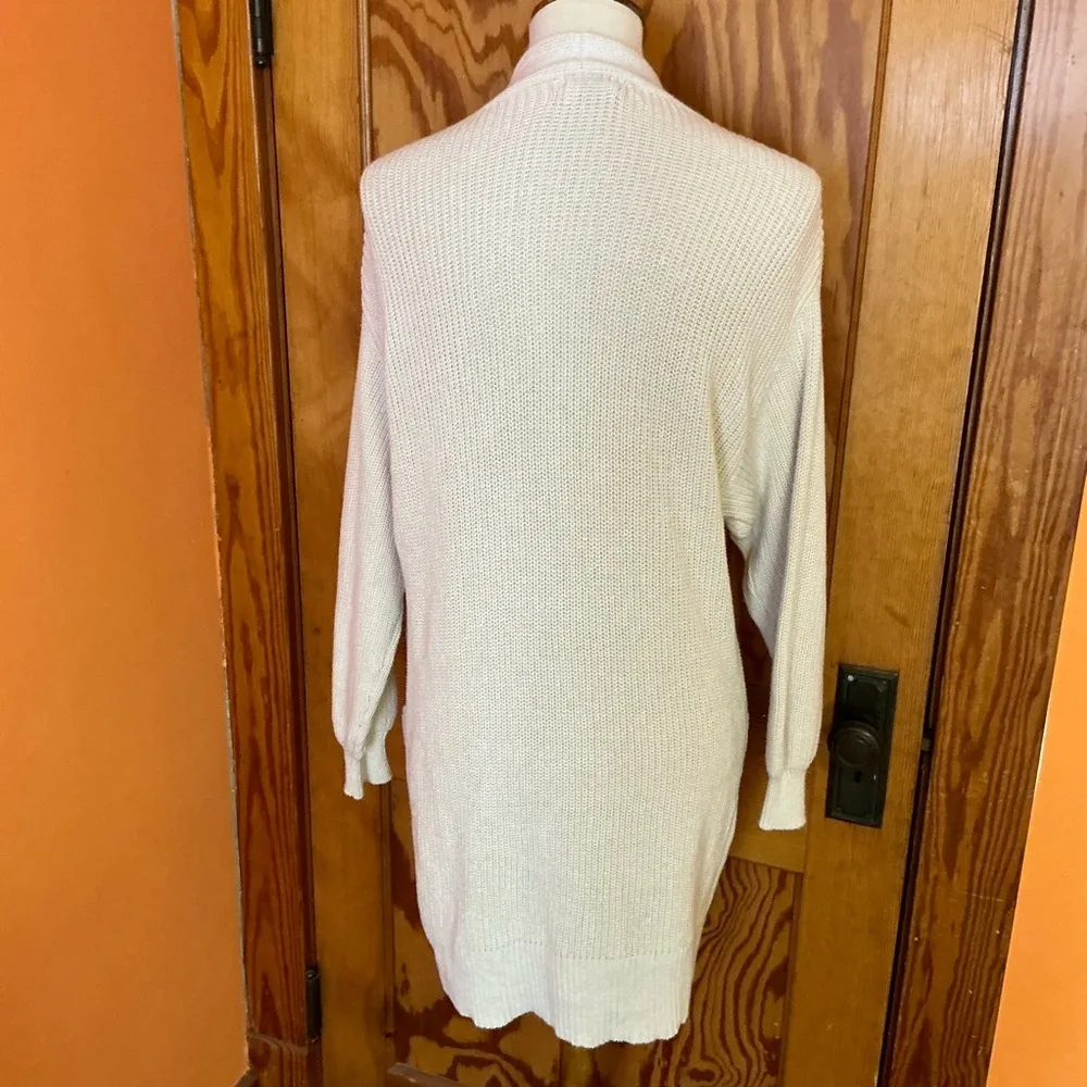 Universal Thread Oatmeal Beachy Cardigan - Image 9