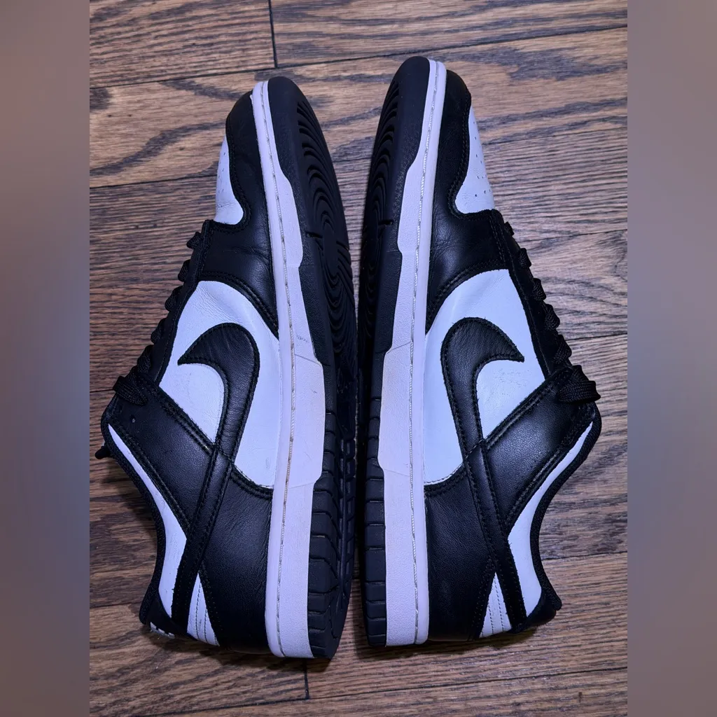 Nike Dunk Low Retro Panda Shoes White Black Size 10 - Image 4