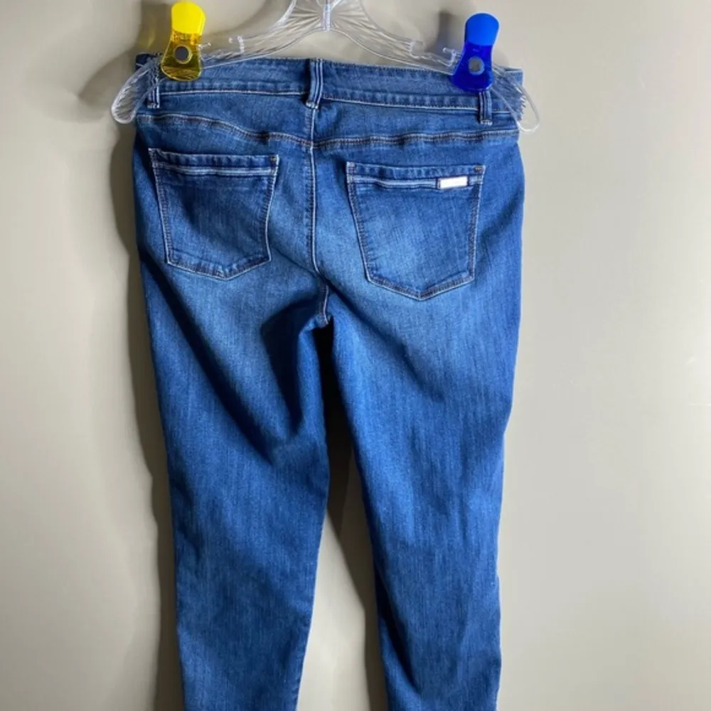 White House Black Market size 4 skinny ankle jean side zip - Image 15