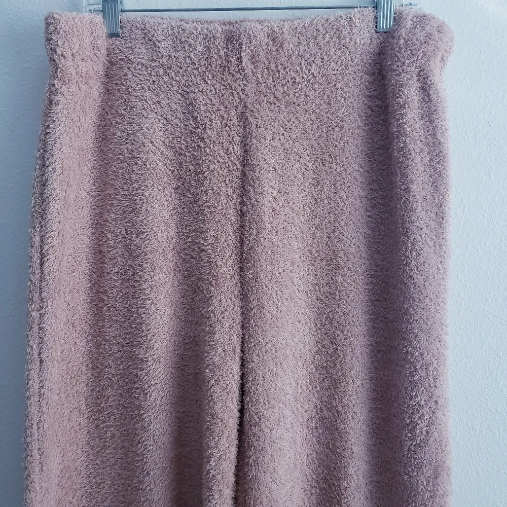 Dynamite  Plush Loungewear Mauve Dusty Nude Pants - Image 4