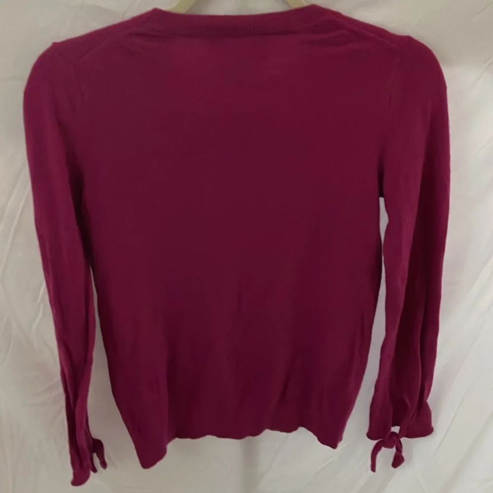Banana Republic: Purple Knit sweater (made with Italian Yarn by Filpucci)- XS - Image 6