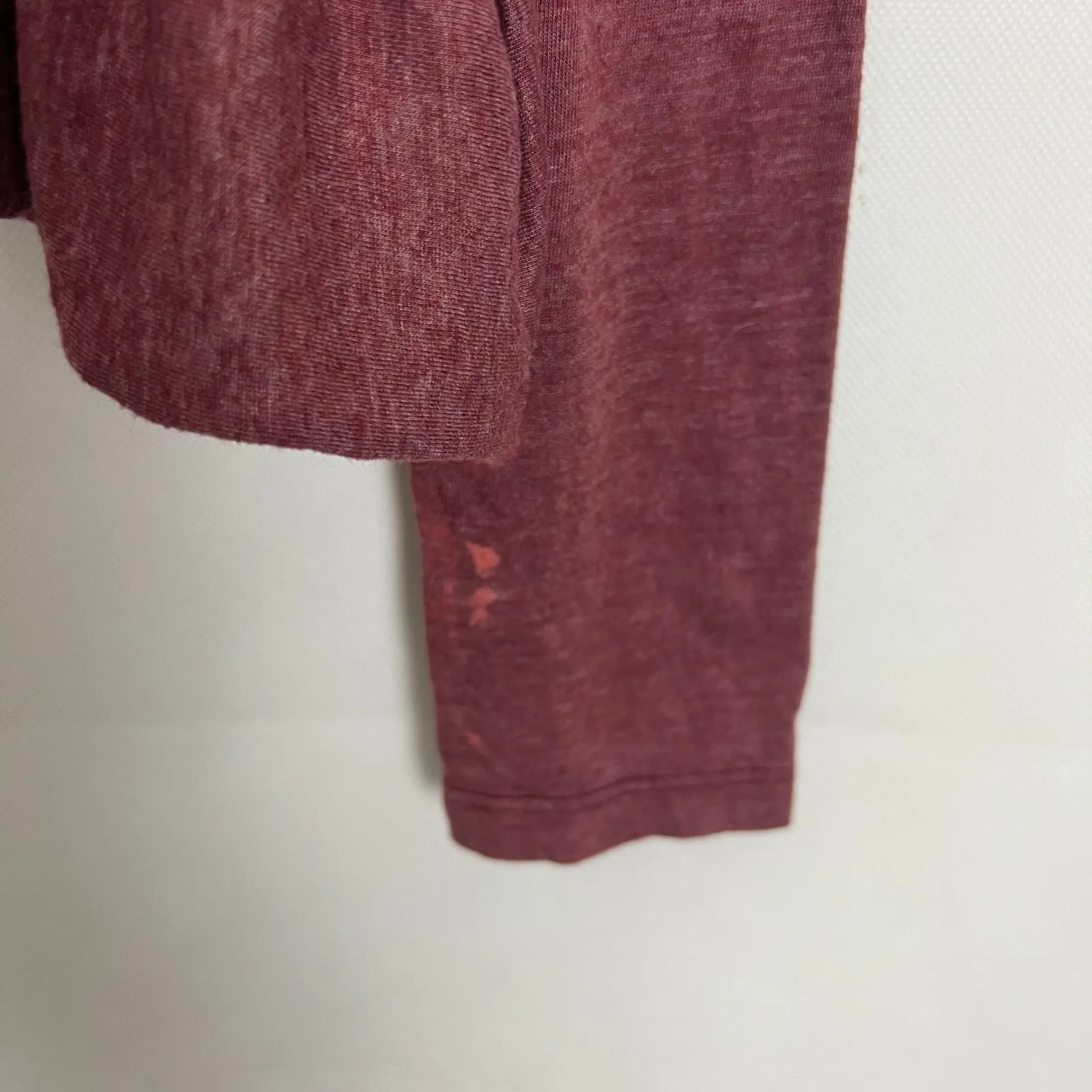 UOF Truly Madly Deeply Ruffle Hem Oversized Cropped Top Size XS - Image 5