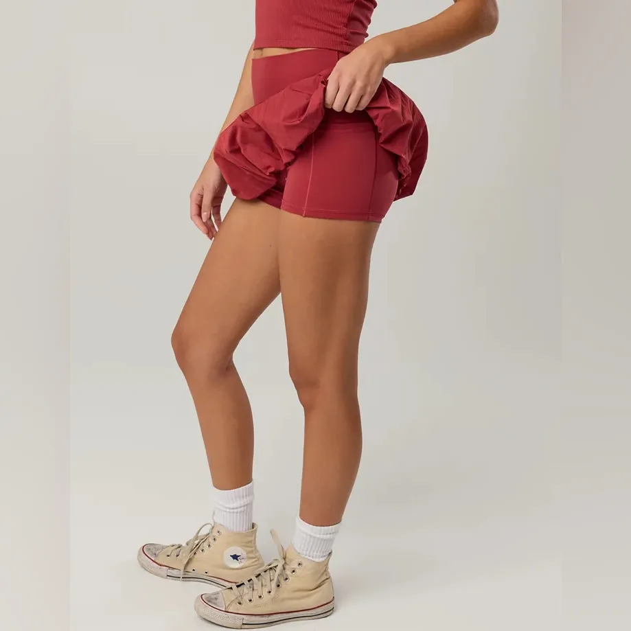 Aerie OFFLINE By  Real Me Bubble Skort - Image 9