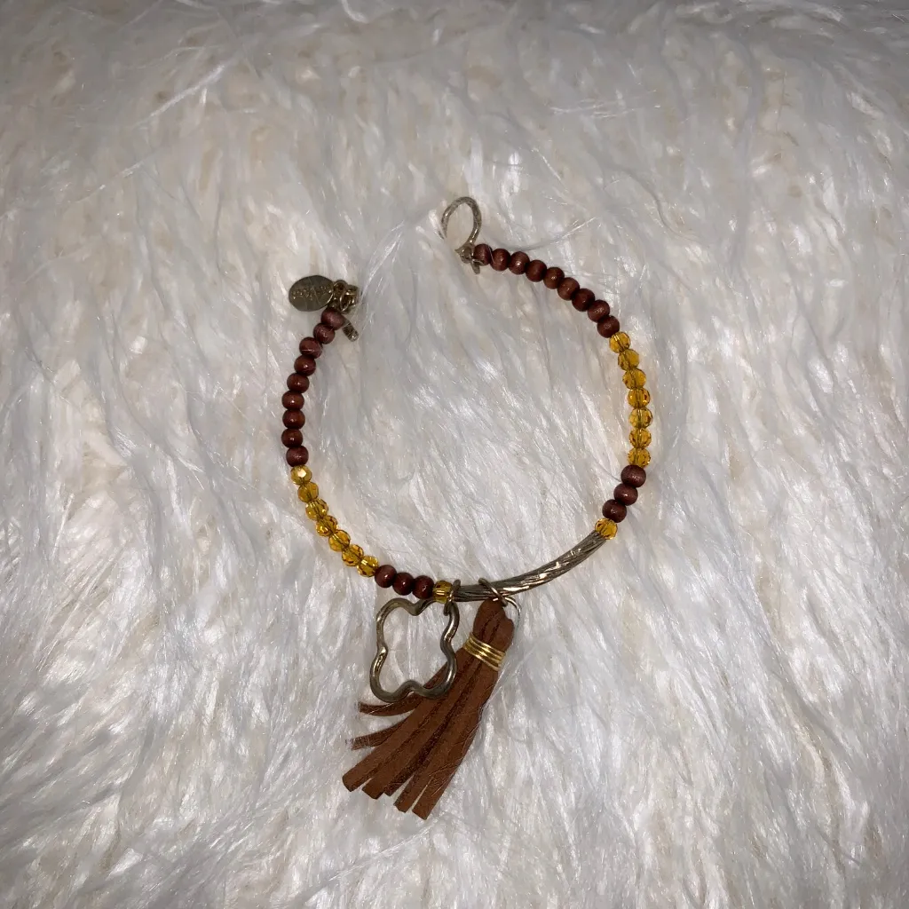 Cute Tassel Bracelet Silver - Image 4