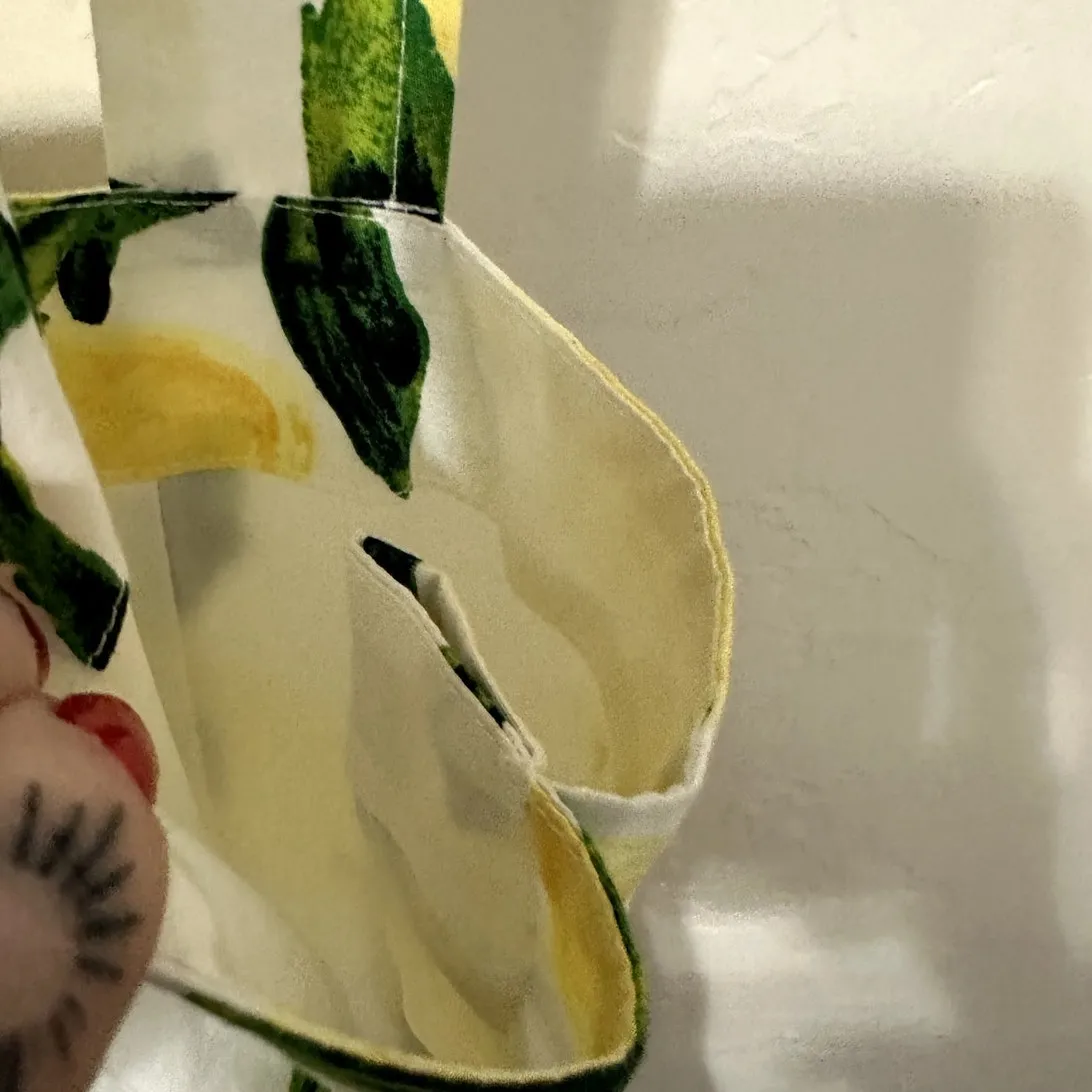 Tommy Hilfiger Lemonade Perfection Lemon Printed Button Tie Waist Maxi Dress - Image 11