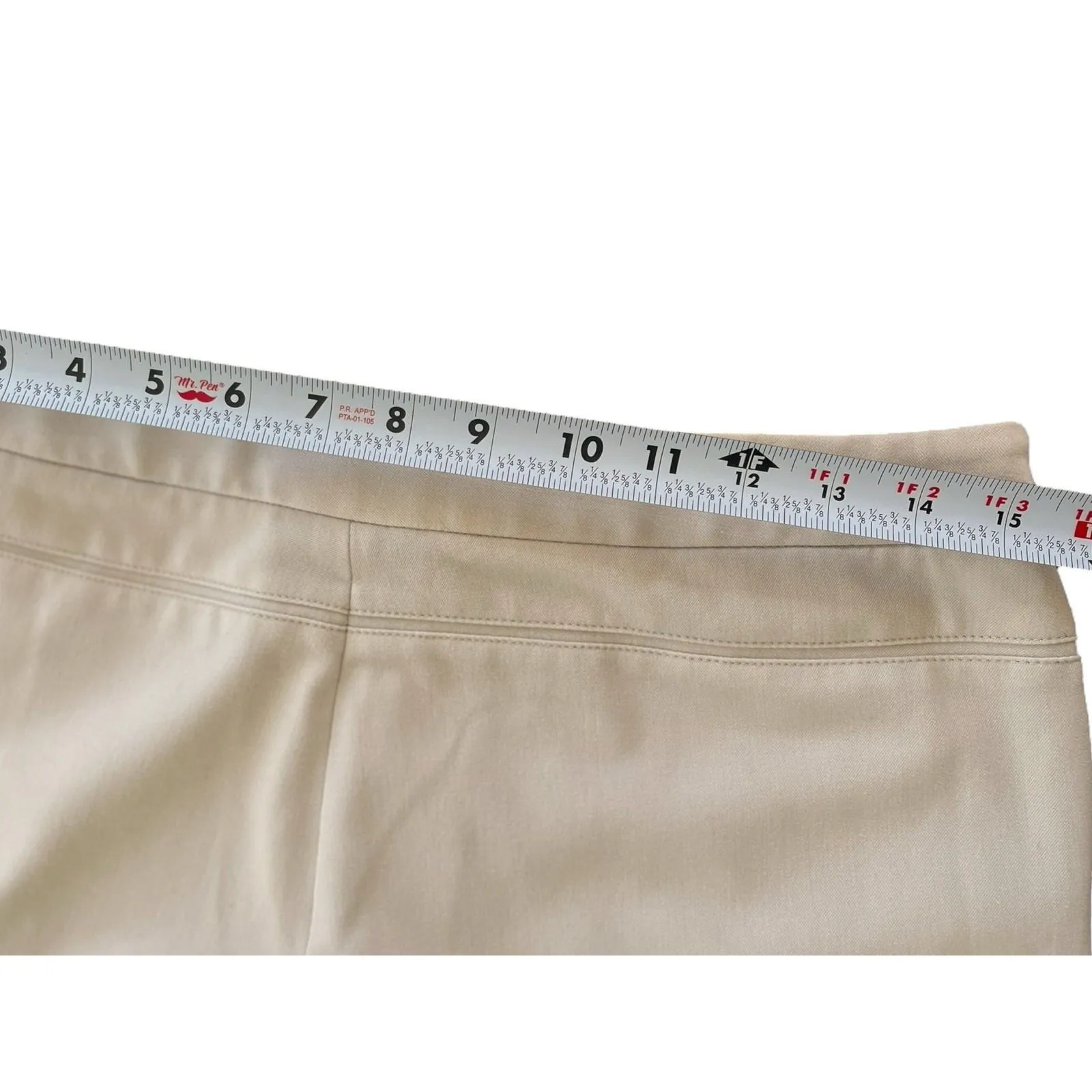 Rafaella Relaxed High Waist Wide Leg Khaki Dress Pants Size 10 Business Casual‎ - Image 7