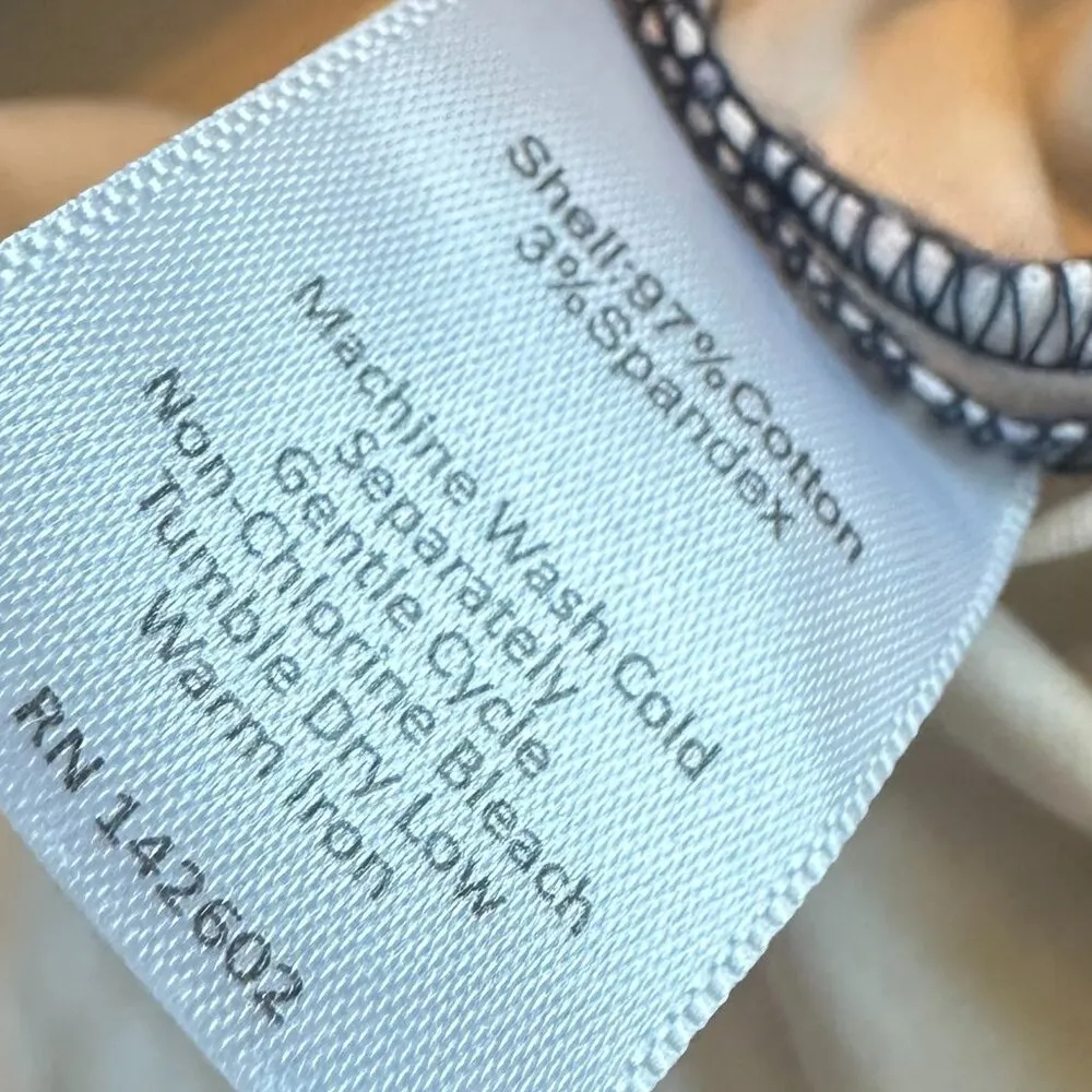 Sail to Sable STS Navy White Stripe Dress Sleeveless Sheath Size Small Women's - Image 10