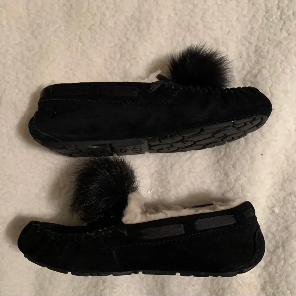 UGG Dakota Moccasin Pom Pom Slippers - Image 3
