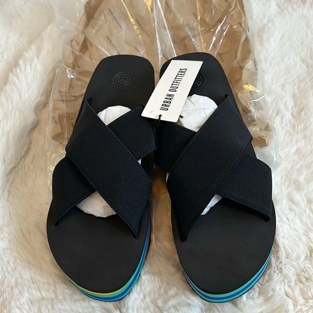 Urban Outfitters Elastuc Eva Platform Sandals - Image 4