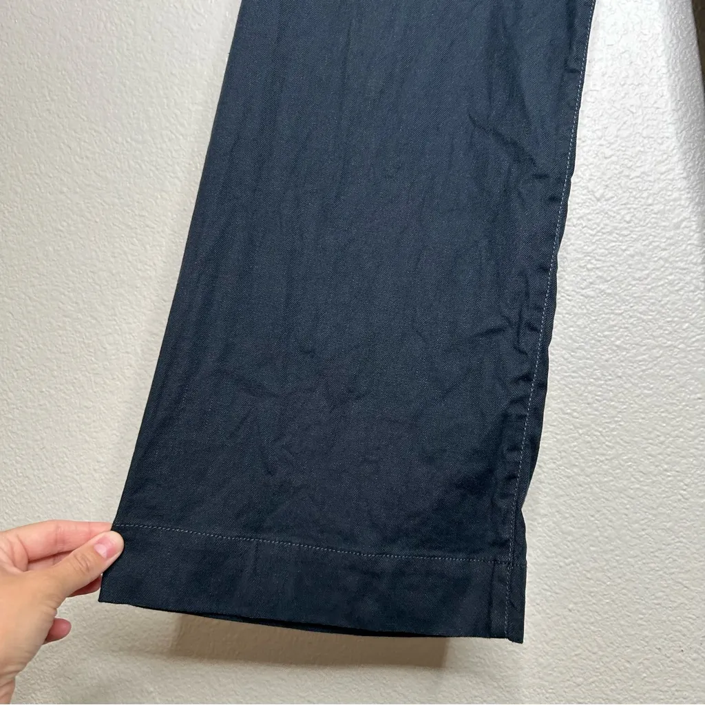 Maeve by Anthropologie The Colette linen blend pants blue 25P - Image 9