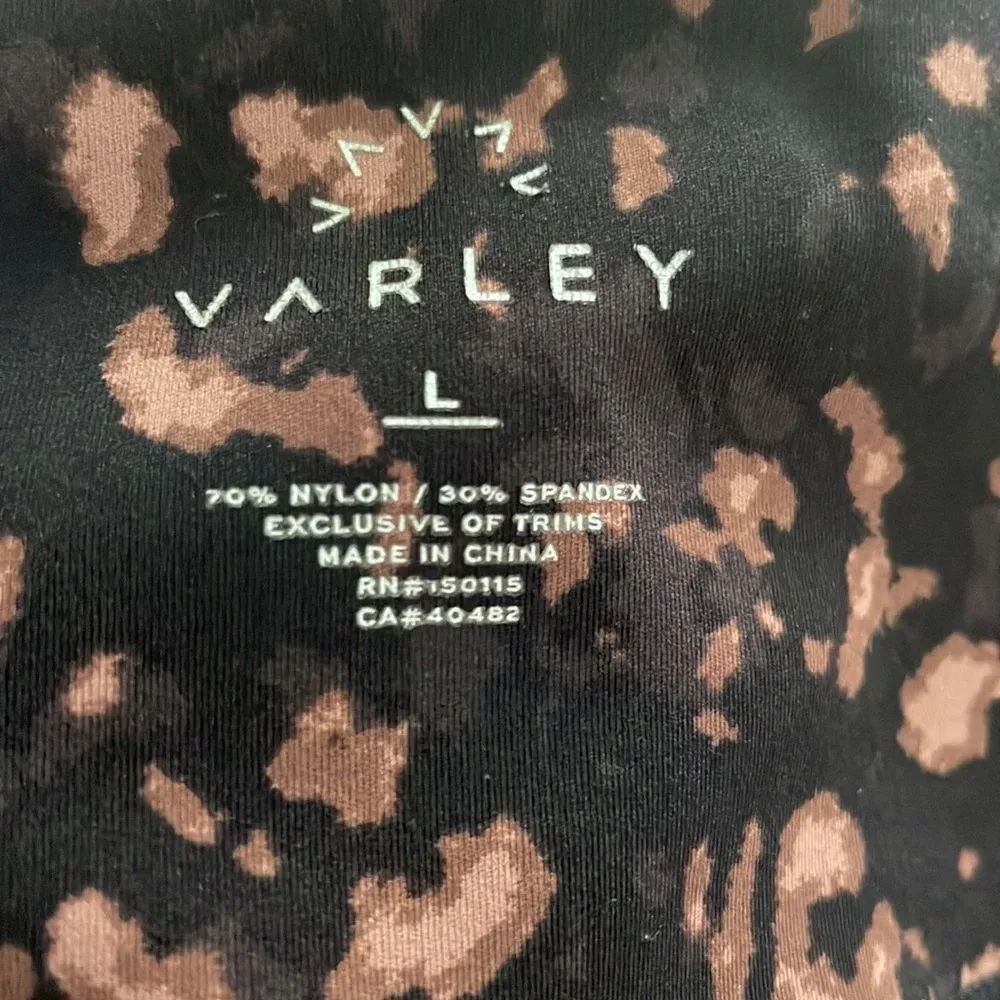 Varley  Luna legging red texture danium - Image 4