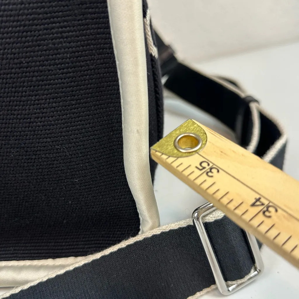 Marc Jacobs The Jacquard Medium Sized Woven Deluxe  Fabric Tote In Black - Image 6