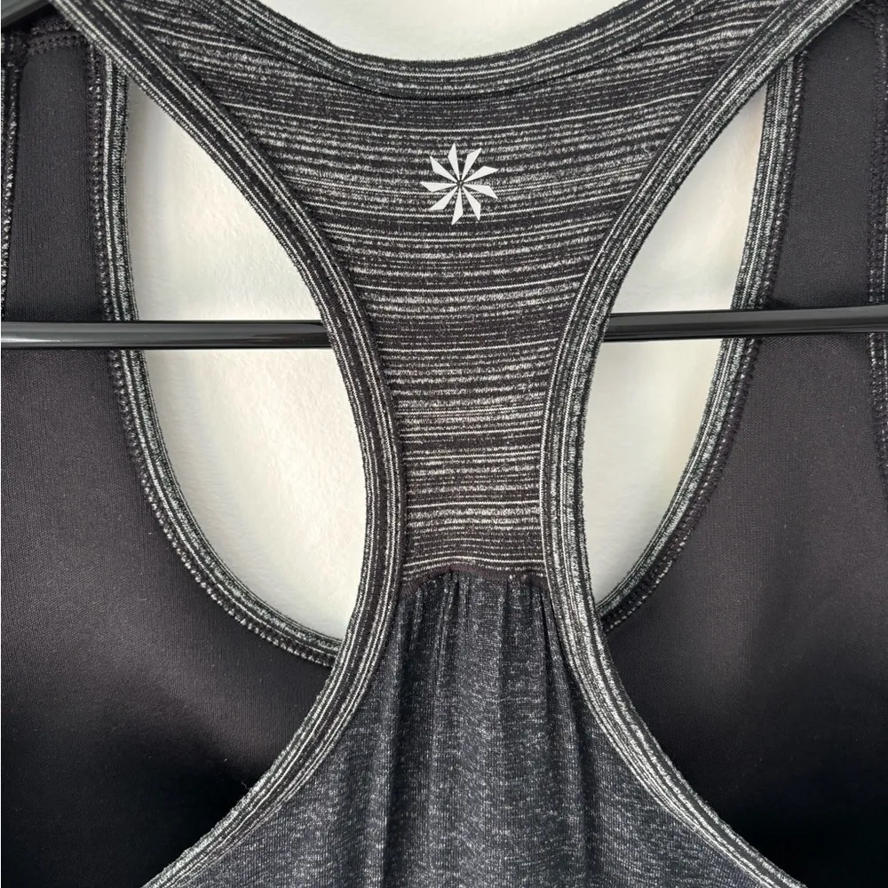 Athleta Double Lined Built In Bra Athletic Tank Top Racer Back Active Workout - Image 6