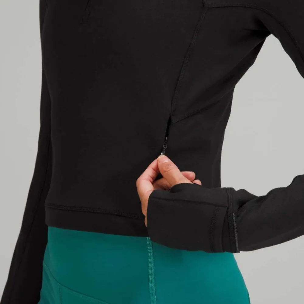 Its Rulu Run Cropped Half-Zip - Image 3