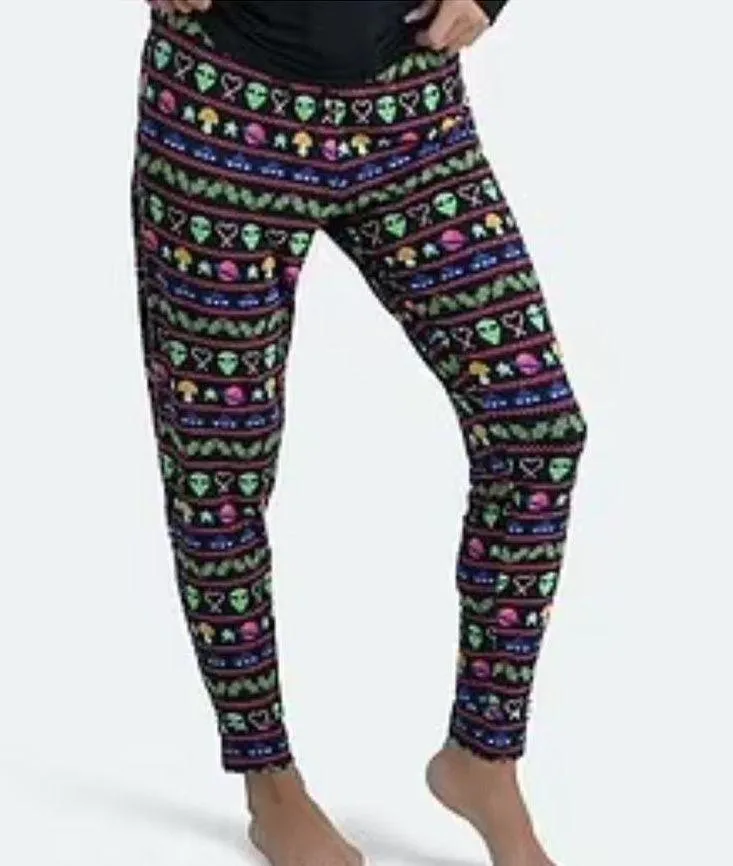 MeUndies Alien Gamer Pajama Set Medium Black - Image 2