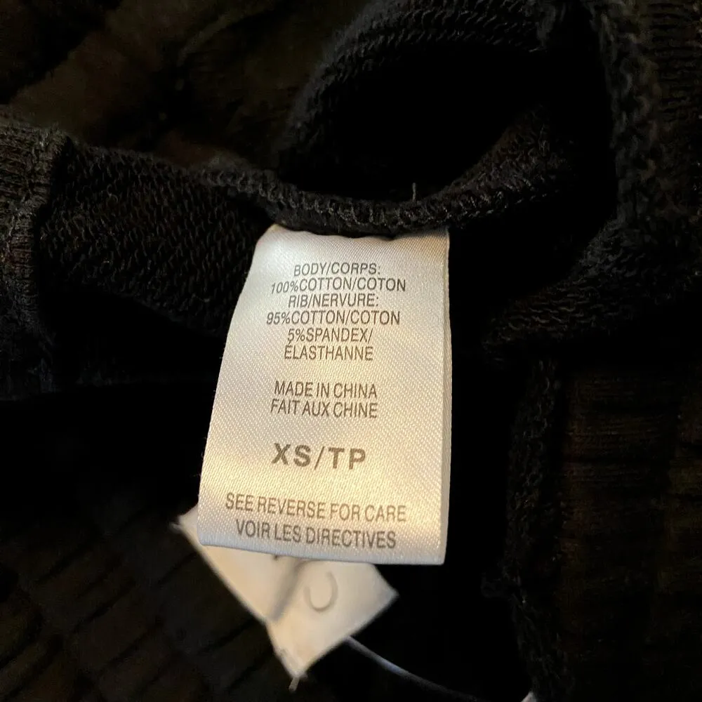 Cami NYC Lynley Jogger Pants 100% Cotton Paperbag Waist Pocket Black XS NWT - Image 4