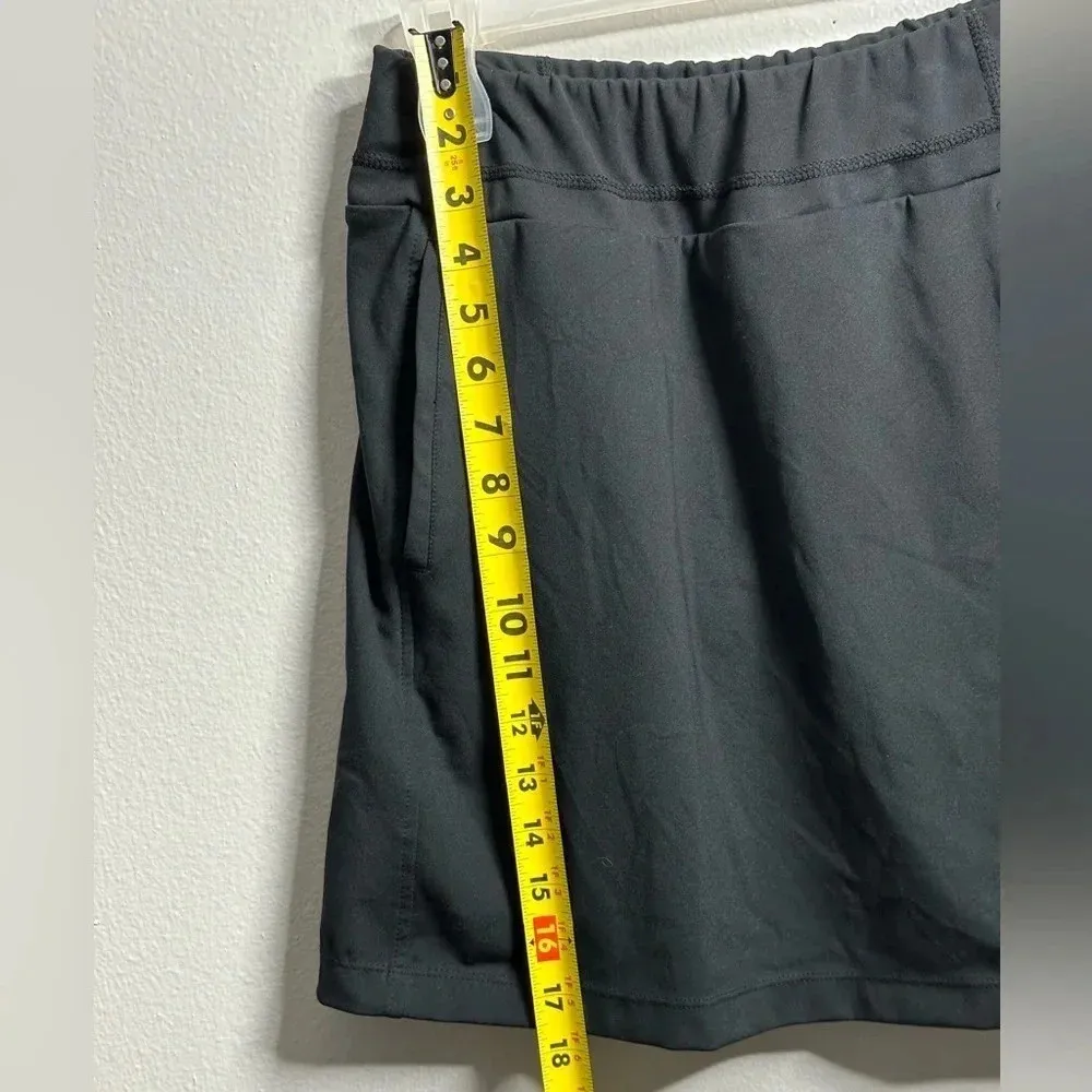 Tail White Label Skort Skirt XS Black Athletic Activewear Gym‎ Tennis Workout - Image 7