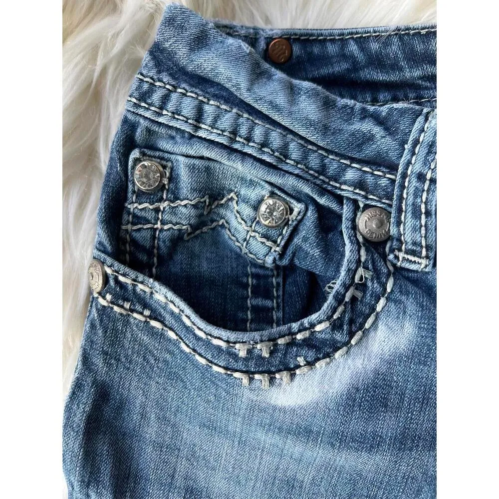 Miss Me Signature Rise Bootcut Jeans - Size 29 - Image 6