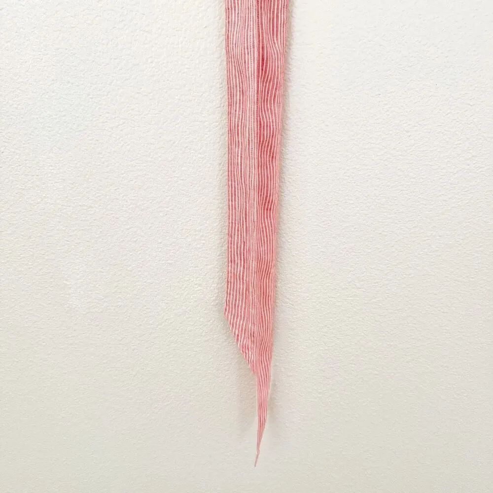 RALPH LAUREN | Black Label Oversized Shirt Tunic Tie Belt Button Coral | Size XL - Image 9