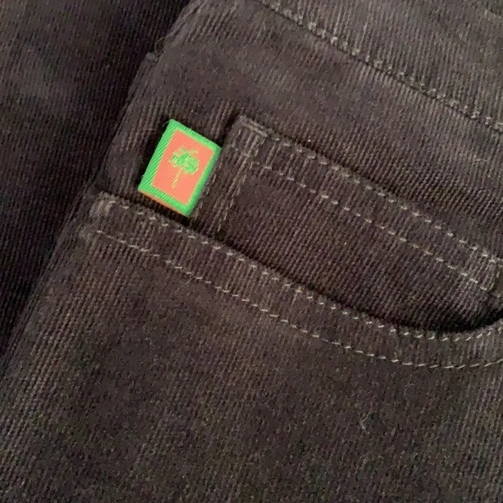 Lily Pulitzer White Label Blue‎ Corduroy Pants Sz 2 - Image 4