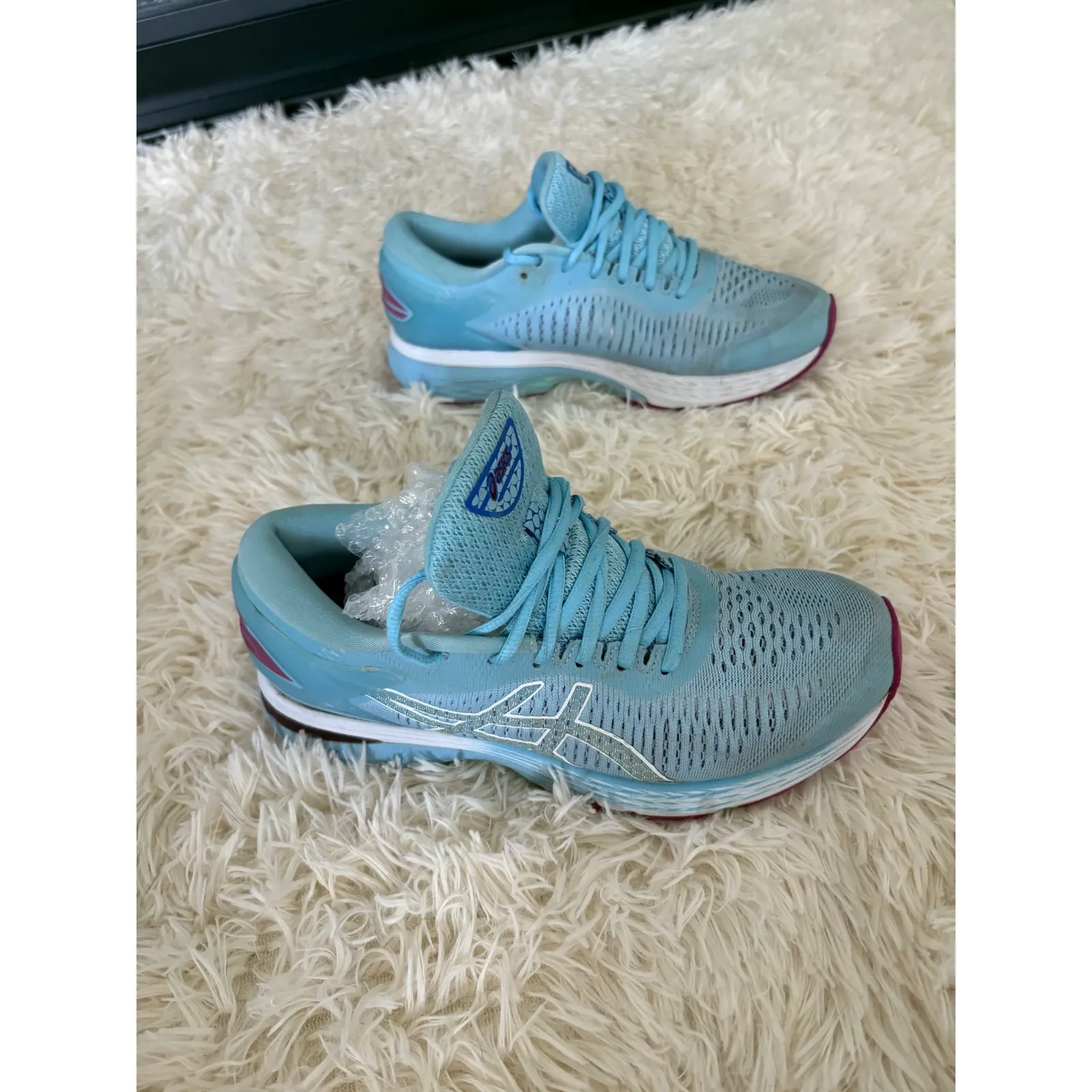 ASICS GEL-Kayano 25 Women's Running Shoes Blue Purple‎ Size 8 - Image 3