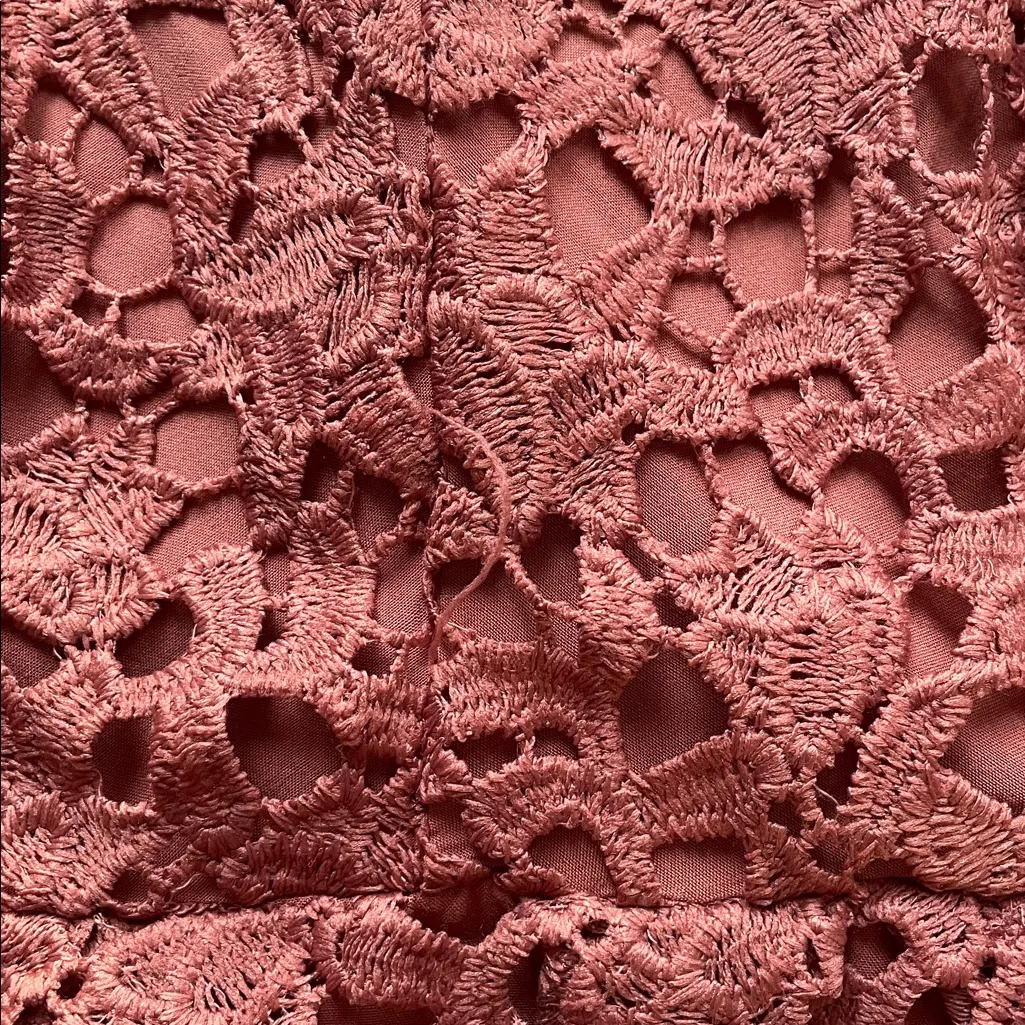 ASTR the Label Lace A Line Midi Dress in Coral Cedar - Image 12